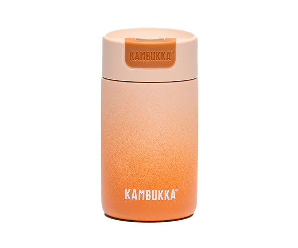 Термокружка Kambukka Olympus коричнево-бежевая 300 мл