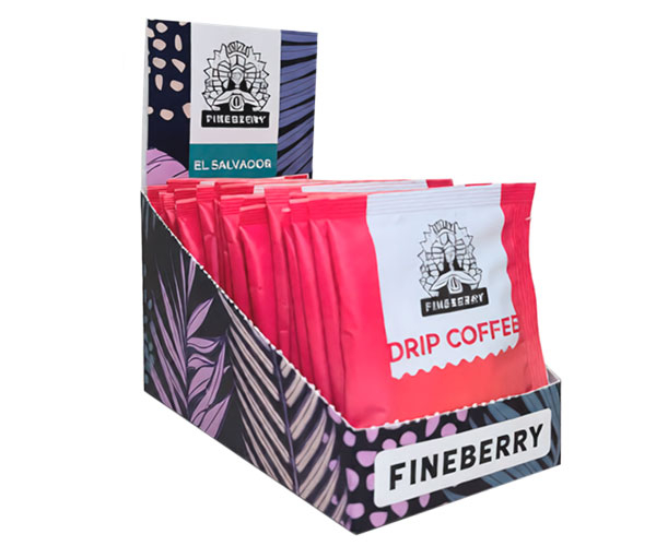 Дрип-кофе Fineberry El Salvador box 20 шт цена