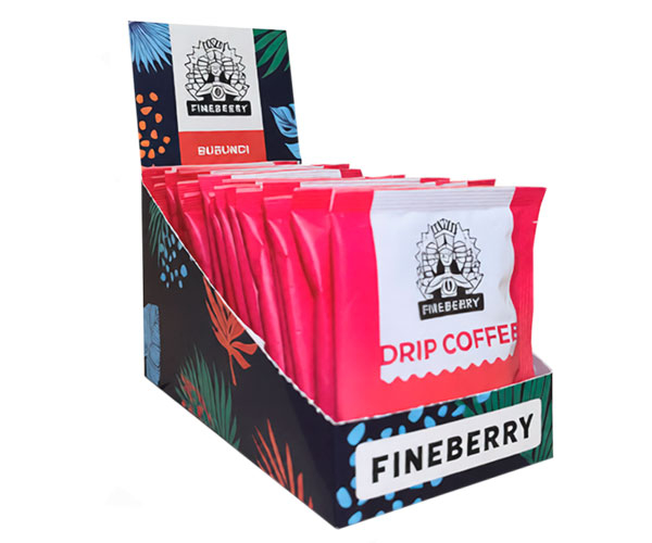 Дрип-кофе Fineberry Burundi box 20 шт цена