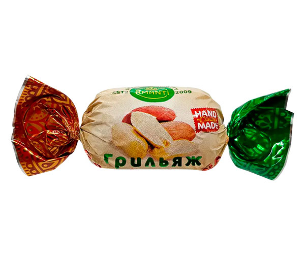 Конфеты Amanti Грильяж классический с арахисом 1 кг