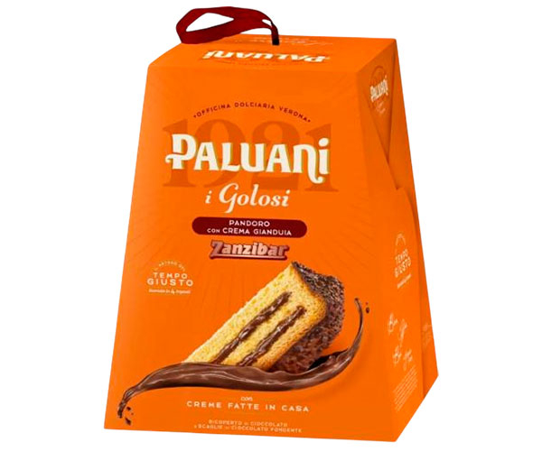 Десерт панеттоне Paluani Crema al Gianduia Zanzibar 750 г