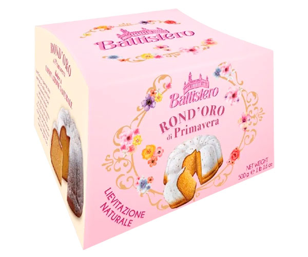 Десерт панеттоне Battisterо Rond'Oro di Primavera 500 г