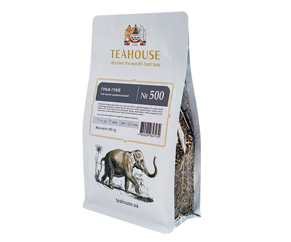Черный чай Teahouse №500 Граф Грей 100 г
