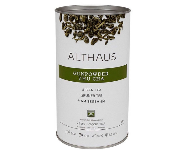 Зеленый чай Althaus Gunpowder Zhu Cha ж/б 250 г