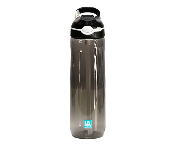 Бутылка для воды Line Art Santa Rosa тритановая серая 750 мл