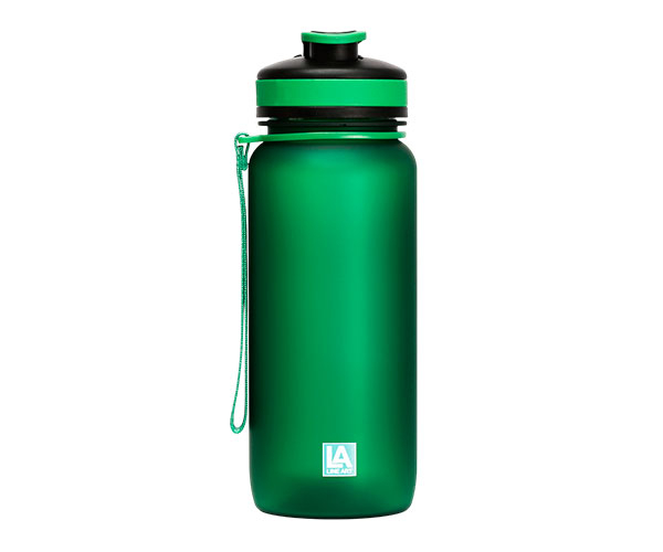 Бутылка для воды Line Art Flores тритановая зеленая 650 мл