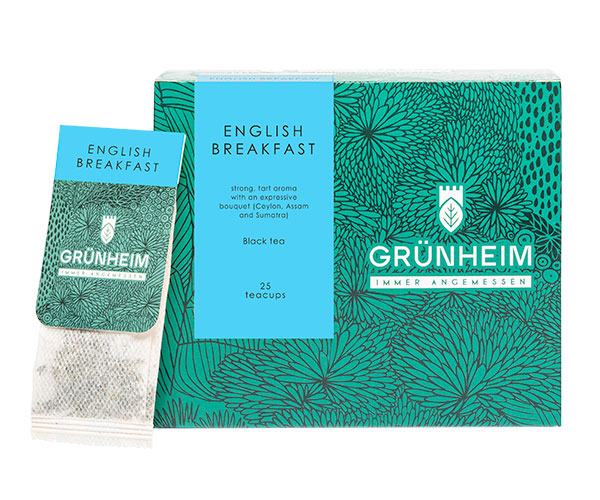 Черный чай Grunheim English Breakfast в пакетиках 25х2 г