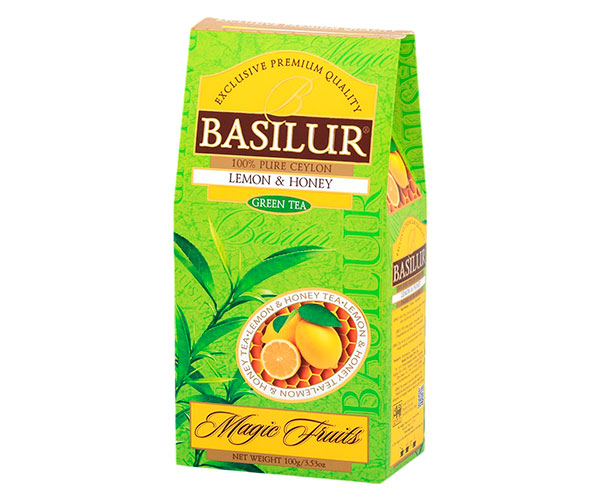 Зеленый чай Basilur Мед и лимон 100 г