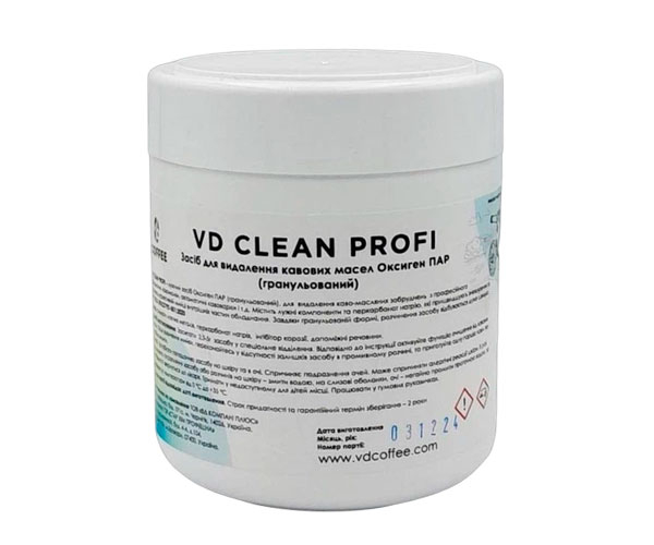 Средство для удаления кофейных масел VD Coffee Clean Profi 500 г