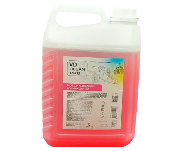 Жидкость для очистки молочной системы VD Coffee Clean PRO 5 л