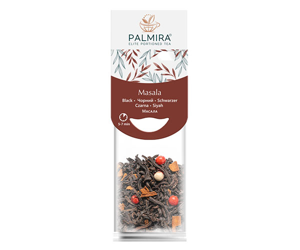 Черный чай Palmira Масала в пакетиках 10х2,8 г