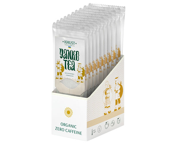 Травяной чай Khust Янко-чай с ромашкой в пакетиках 10х2,4 г