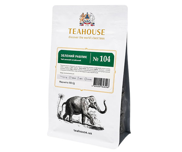 Зеленый чай Teahouse №104 Зеленая улитка 100 г