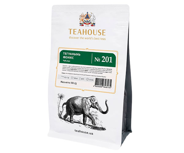 Те Гуань Инь Teahouse №201 Зеленый феникс 100 г