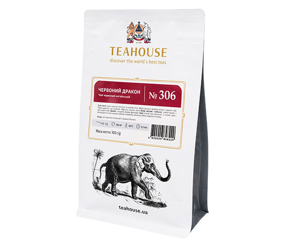 Красный чай Teahouse №306 Красный дракон 100 г