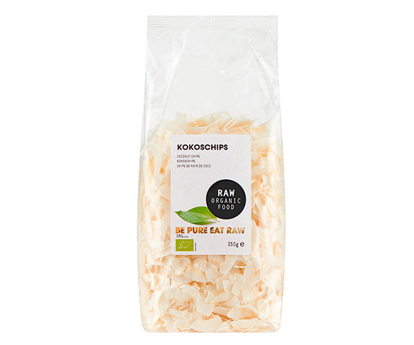 Кокосовые чипсы Raw Organic Food органические 250 г