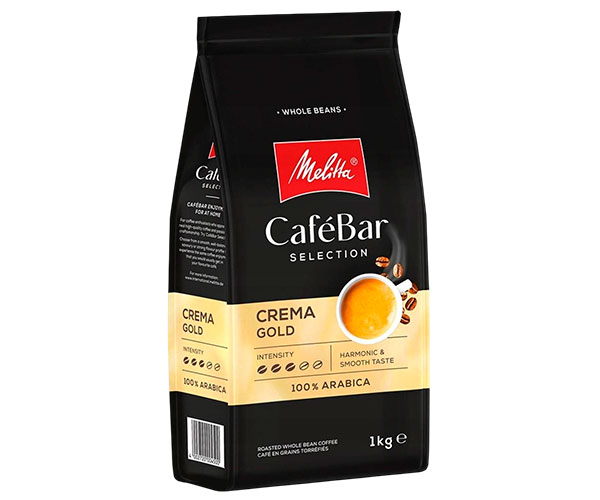 Кофе Melitta CafeBar Selection Crema Gold в зернах 1 кг