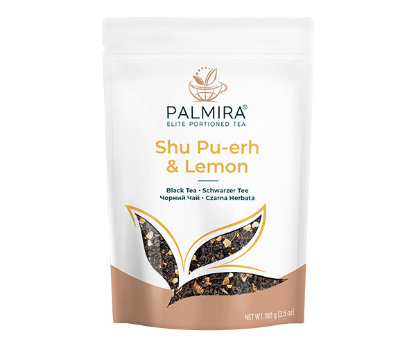 Шу Пуэр Palmira с лимоном 100 г