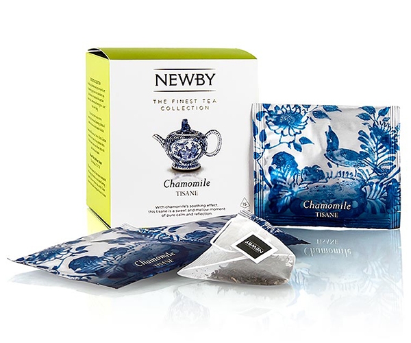 Трав'яний чай Newby Ромашка в пірамідках 15 шт (600150A) - фото-1