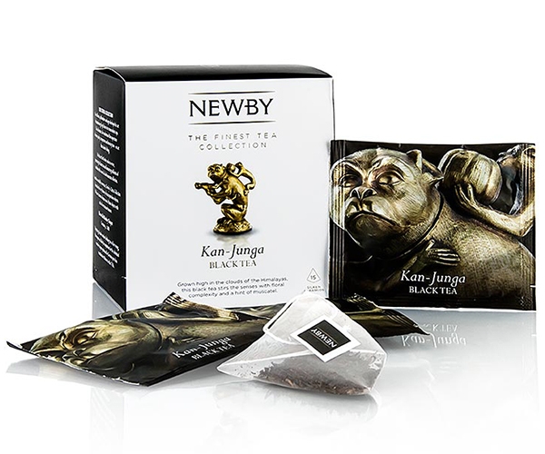 Чорний чай Newby Кан Джанга в пірамідках 15 шт (601430A) - фото-1
