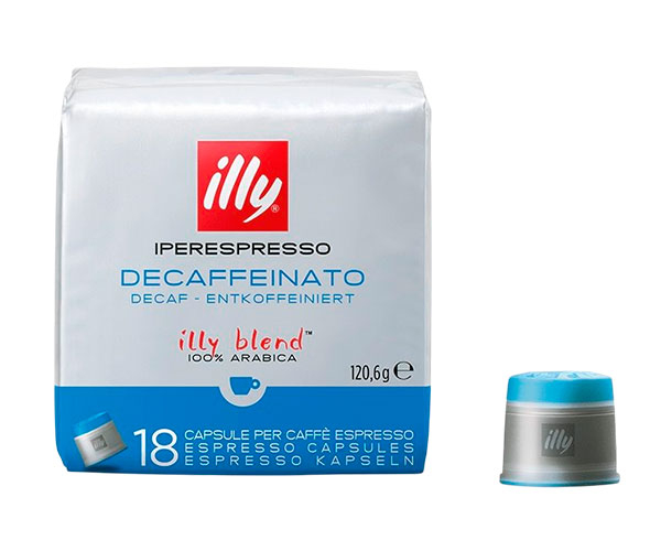 Кофе в капсулах Illy IperEspresso Decaffeinated пак. из фольги - 18 шт