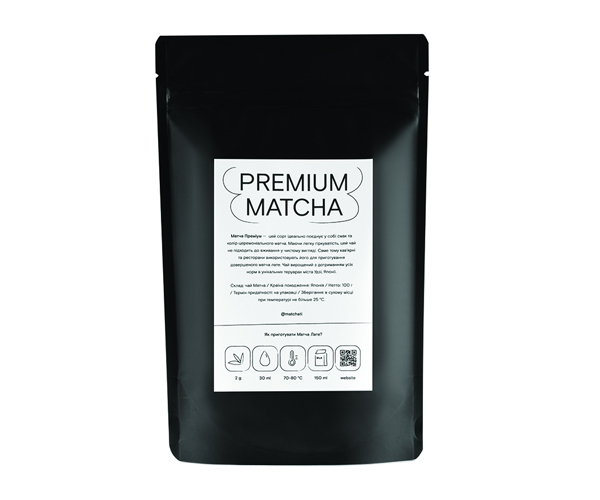 Японский чай Матча Matchati Премиум 100 г фото
