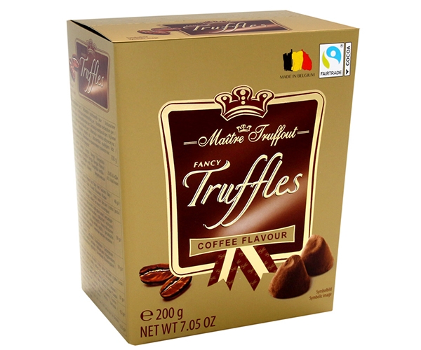 Конфеты Maitre Truffout Изысканный трюфель Кофе 200 г - фото-1