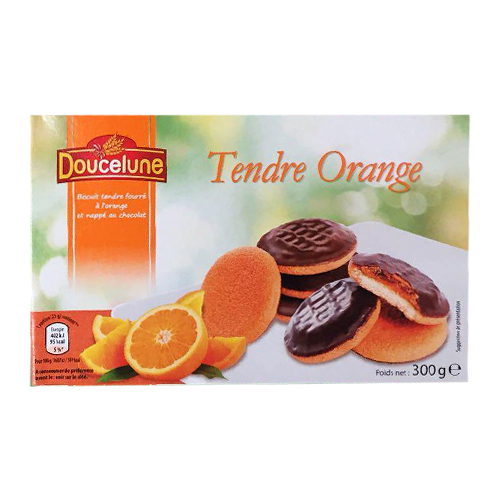 Печиво Doucelune Tendre Orange 300 г - фото-1