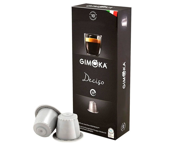Кава в капсулах Gimoka Nespresso Deciso 12 - 10 шт - фото-2