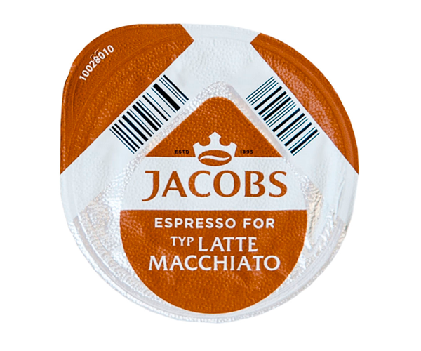 Кава в капсулах Tassimo Jacobs Latte Macchiato Caramel 8 шт - фото-2