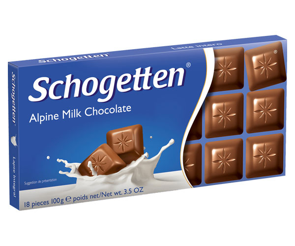 Молочний шоколад Schogetten Альпійське молоко 100 г - фото-1