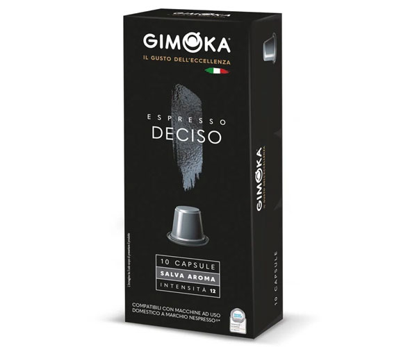 Кофе в капсулах Gimoka Nespresso Deciso 12 - 10 шт - фото-1