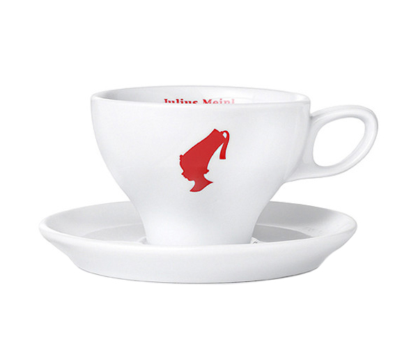 Чашка с блюдцем Чайная Julius Meinl 180 мл белая