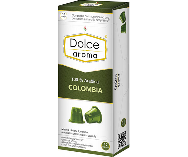 Кава в капсулах Dolce Aroma Colombia Nespresso 10 шт - фото-1