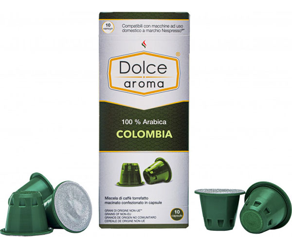 Кава в капсулах Dolce Aroma Colombia Nespresso 10 шт - фото-2