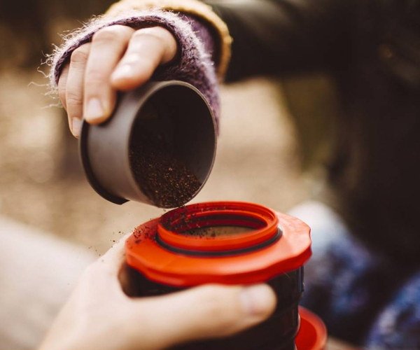 Кофеварка ручная Cafflano Kompact красная (P100-RD EU) - фото-5