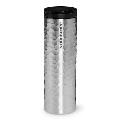 Термокухоль Starbucks Quilted Stainless Steel Tumbler - Silver 473 мл - фото-1
