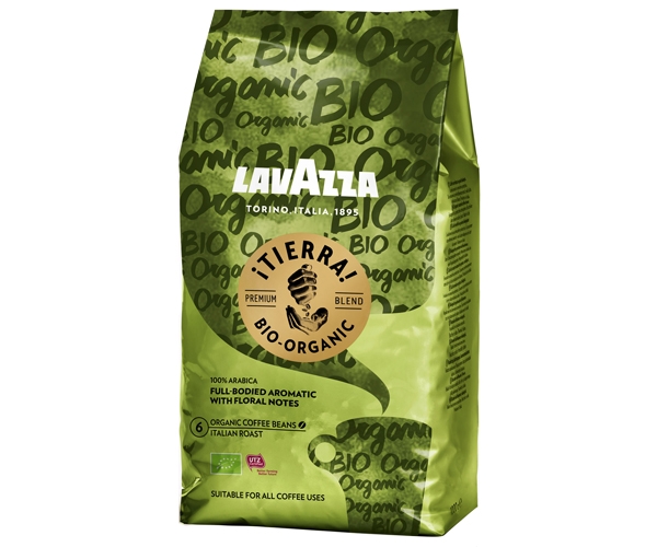 Кофе Lavazza Tierra Bio Organic в зернах 1 кг - фото-1