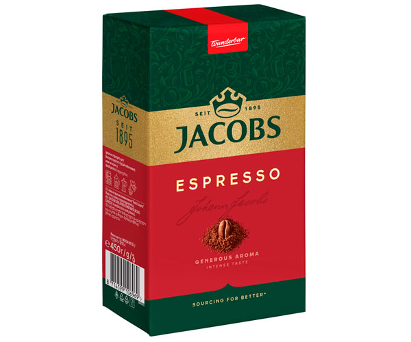 Кофе Jacobs Monarch Espresso молотый 450 г фото