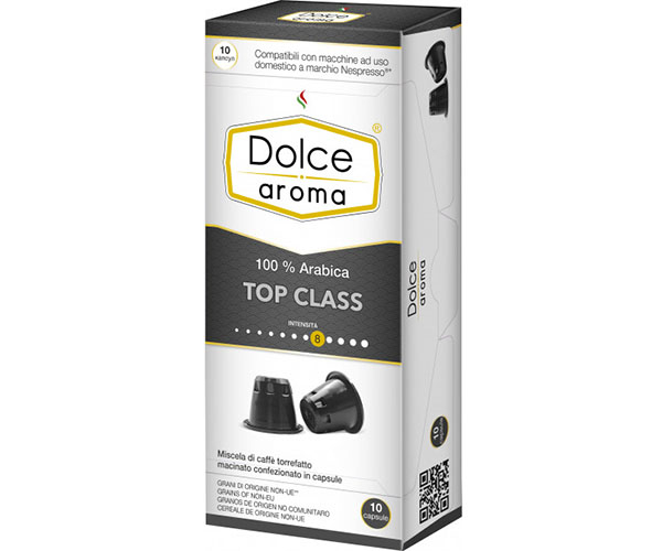 Кофе в капсулах Dolce Aroma Top Class Nespresso 10 шт - фото-1