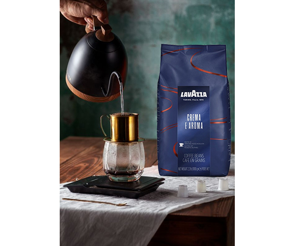 Кофе Lavazza Crema e Aroma Espresso в зернах 1 кг - фото-5