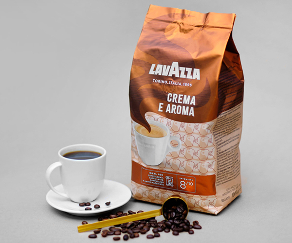 Кава Lavazza Crema e Aroma у зернах 1 кг - фото-5