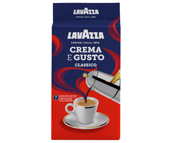 Кава Lavazza Crema e gusto Classico мелена 250 г - фото-1