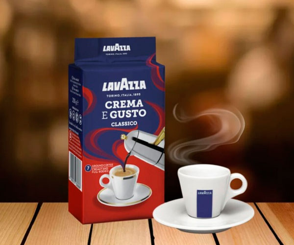 Кава Lavazza Crema e gusto Classico мелена 250 г - фото-4