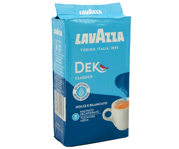 Кава Lavazza Dek мелена 250 г - фото-1