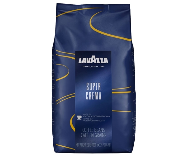 Кава Lavazza Super Crema у зернах 1 кг - фото-1