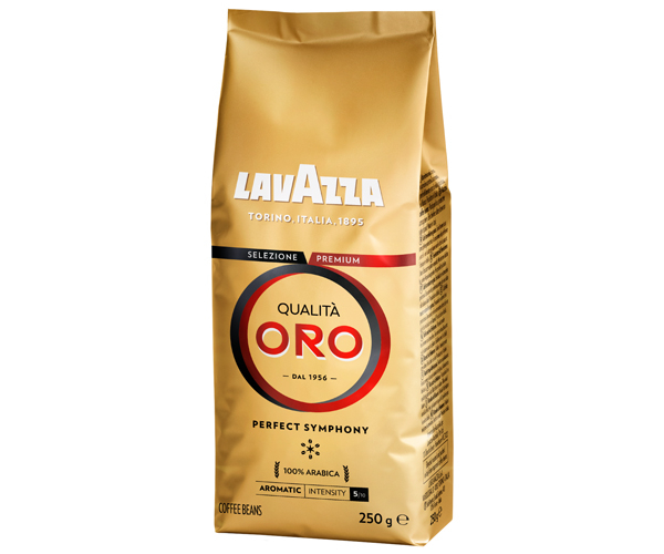 Кава Lavazza Qualita Oro у зернах 250 г - фото-1
