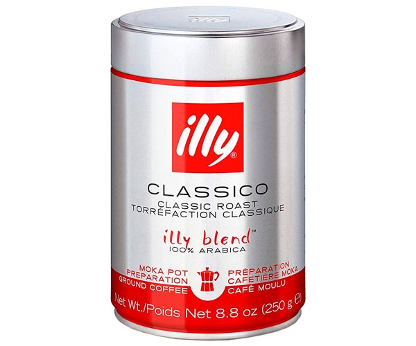 Кава Illy Сlassico Moka мелена 250 г - фото-1