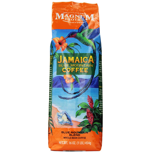 Кава Magnum Exotics JAMAICA BLUE MOUNTAIN BLEND у зернах 454 г - фото-1