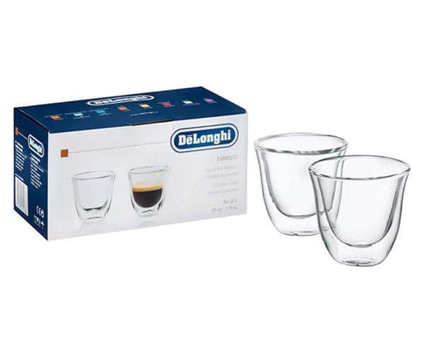 Склянки для еспресо DeLonghi 2 шт 60 мл - фото-2